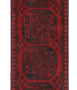 Handknuten Matta Akhche Oriental 144 x 49 cm Nr. 65910 - Orientmattor