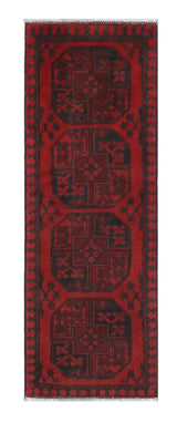 Handknuten Matta Akhche Oriental 144 x 49 cm Nr. 65910 - Orientmattor