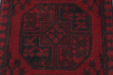 Handknuten Matta Akhche Oriental 144 x 49 cm Nr. 65910 - Orientmattor