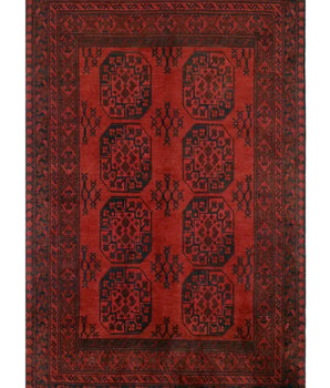 Handknuten Matta Akhche Oriental 186 x 119 cm Nr. 65874 - Orientmattor