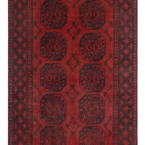 Handknuten Matta Akhche Oriental 187 x 123 cm Nr. 65871 - Orientmattor
