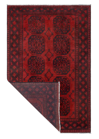 Handknuten Matta Akhche Oriental 187 x 123 cm Nr. 65871 - Orientmattor