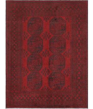 Handknuten Matta Akhche Oriental 189 x 144 cm Nr. 65875 - Orientmattor