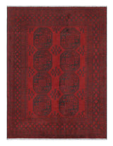 Handknuten Matta Akhche Oriental 189 x 144 cm Nr. 65875 - Orientmattor