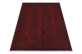 Handknuten Matta Akhche Oriental 189 x 144 cm Nr. 65875 - Orientmattor