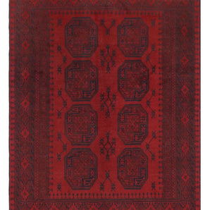 Handknuten Matta Akhche Oriental 190 x 142 cm Nr. 65872 - Orientmattor