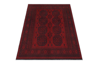 Handknuten Matta Akhche Oriental 190 x 142 cm Nr. 65872 - Orientmattor