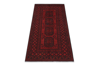 Handknuten Matta Akhche Oriental 190 x 96 cm Nr. 65899 - Orientmattor