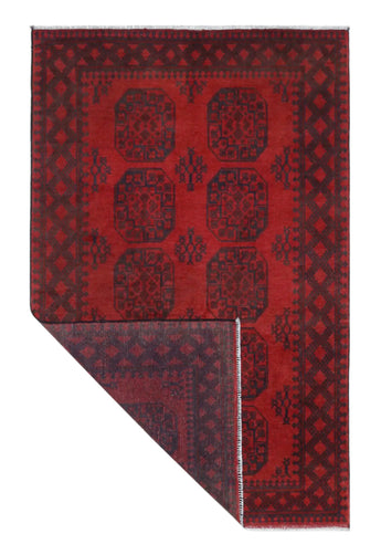 Handknuten Matta Akhche Oriental 191 x 122 cm Nr. 65870 - Orientmattor