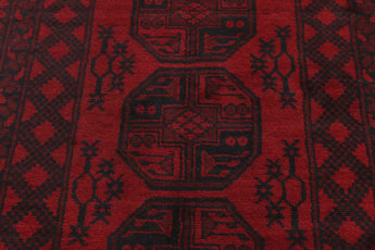 Handknuten Matta Akhche Oriental 191 x 97 cm Nr. 65894 - Orientmattor
