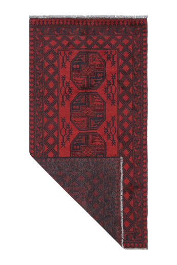 Handknuten Matta Akhche Oriental 191 x 97 cm Nr. 65894 - Orientmattor