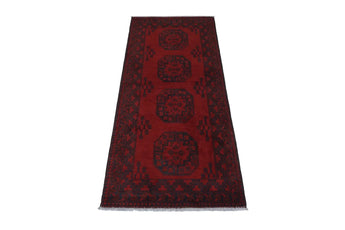 Handknuten Matta Akhche Oriental 192 x 80 cm Nr. 65896 - Orientmattor