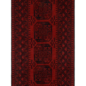 Handknuten Matta Akhche Oriental 192 x 97 cm Nr. 65900 - Orientmattor