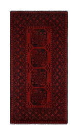 Handknuten Matta Akhche Oriental 192 x 97 cm Nr. 65900 - Orientmattor