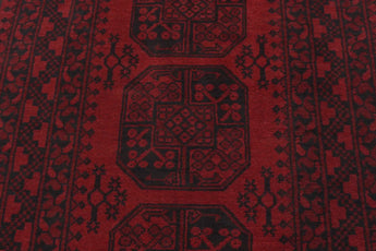 Handknuten Matta Akhche Oriental 192 x 97 cm Nr. 65900 - Orientmattor