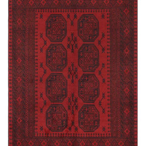 Handknuten Matta Akhche Oriental 193 x 145 cm Nr. 65877 - Orientmattor