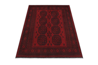 Handknuten Matta Akhche Oriental 193 x 145 cm Nr. 65877 - Orientmattor