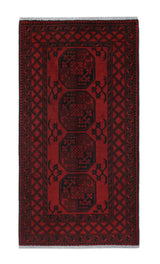 Handknuten Matta Akhche Oriental 194 x 101 cm Nr. 65902 - Orientmattor