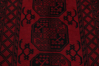 Handknuten Matta Akhche Oriental 194 x 101 cm Nr. 65902 - Orientmattor