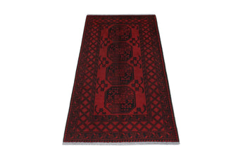 Handknuten Matta Akhche Oriental 194 x 101 cm Nr. 65902 - Orientmattor