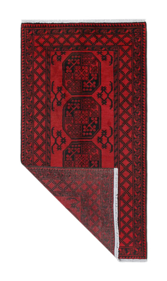 Handknuten Matta Akhche Oriental 194 x 101 cm Nr. 65902 - Orientmattor