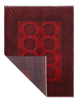 Handknuten Afghan Oriental matta from Orientmattor, 195 x 150 cm, featuring intricate traditional patterns and rich weaving.