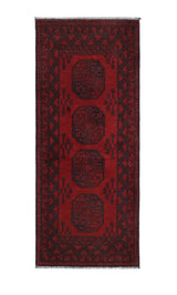 Handknuten Matta Akhche Oriental 195 x 80 cm Nr. 65897 - Orientmattor