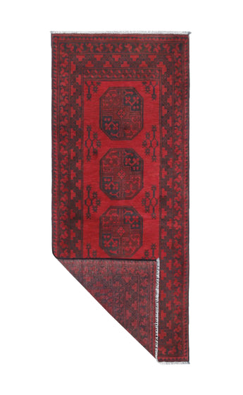 Handknuten Matta Akhche Oriental 195 x 80 cm Nr. 65897 - Orientmattor