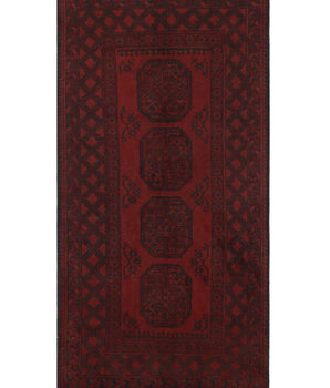 Handknuten Matta Akhche Oriental 195 x 98 cm Nr. 65901 - Orientmattor