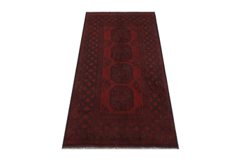 Handknuten Matta Akhche Oriental 195 x 98 cm Nr. 65901 - Orientmattor