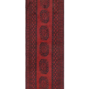 Handknuten Matta Akhche Oriental 240 x 76 cm Nr. 65887 - Orientmattor