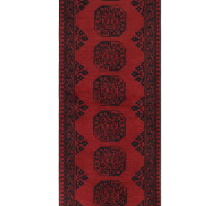 Handknuten Matta Akhche Oriental 246 x 79 cm Nr. 65885 - Orientmattor