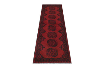 Handknuten Matta Akhche Oriental 246 x 79 cm Nr. 65885 - Orientmattor