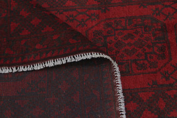 Handknuten Matta Akhche Oriental 253 x 74 cm Nr. 65890 - Orientmattor