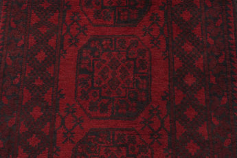 Handknuten Matta Akhche Oriental 253 x 74 cm Nr. 65890 - Orientmattor