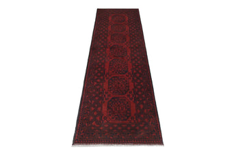 Handknuten Matta Akhche Oriental 253 x 74 cm Nr. 65890 - Orientmattor