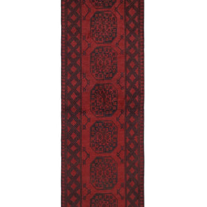 Handknuten Matta Akhche Oriental 255 x 69 cm Nr. 65889 - Orientmattor