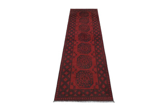 Handknuten Matta Akhche Oriental 255 x 69 cm Nr. 65889 - Orientmattor