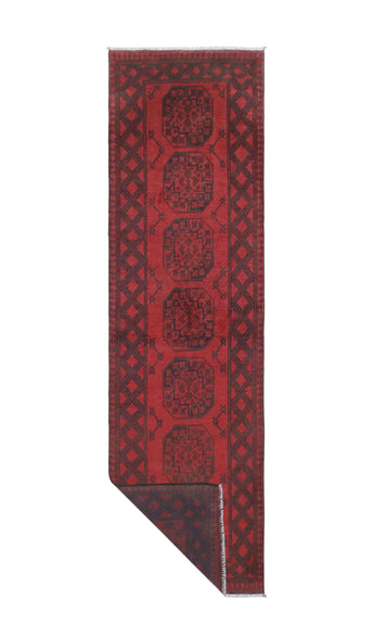 Handknuten Matta Akhche Oriental 255 x 69 cm Nr. 65889 - Orientmattor