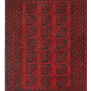 Handknuten Matta Akhche Oriental 286 x 196 cm Nr. 65864 - Orientmattor