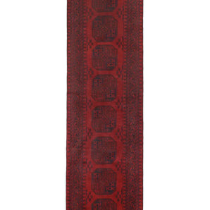 Handknuten Matta Akhche Oriental 286 x 78 cm Nr. 65886 - Orientmattor