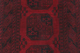 Handknuten Akhche matta, oriental style, 286 x 82 cm, featuring intricate patterns and rich colors from Orientmattor.