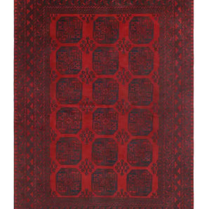 Handknuten Matta Akhche Oriental 287 x 194 cm Nr. 65865 - Orientmattor