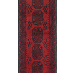 Handknuten Matta Akhche Oriental 290 x 76 cm Nr. 65892 - Orientmattor