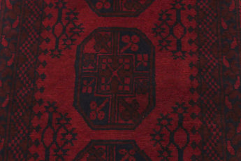 Handknuten Matta Akhche Oriental 290 x 76 cm Nr. 65892 - Orientmattor