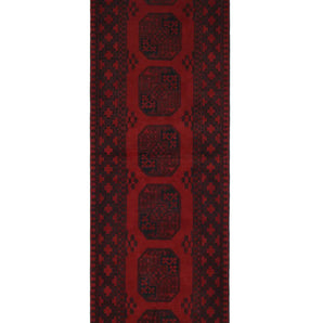 Handknuten Matta Akhche Oriental 290 x 80 cm Nr. 65884 - Orientmattor