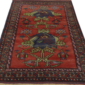 Orientmattor Baluch 64783 classic carpet with intricate patterns in warm tones, showcasing traditional design and craftsmanship.