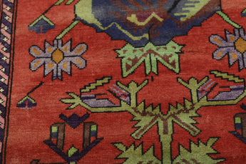 Orientmattor Baluch 64783 classic carpet with intricate geometric patterns in warm earthy tones, detailed close-up view.