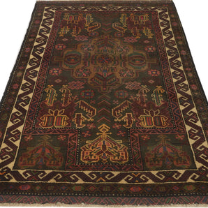 Orientmattor Baluch 64792 classic carpet with intricate patterns and rich colors, showcasing detailed traditional design.