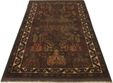 Orientmattor Baluch 64792 classic carpet with intricate patterns and rich colors, showcasing detailed traditional design.